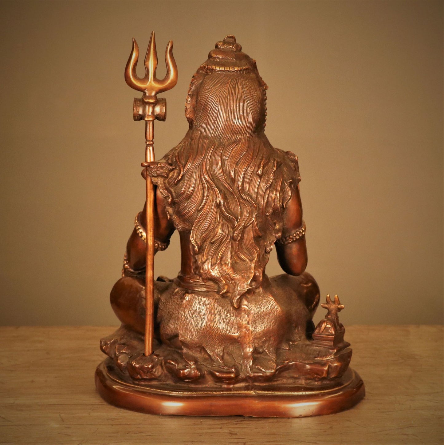 Brass Lord Shiva Statue 20"