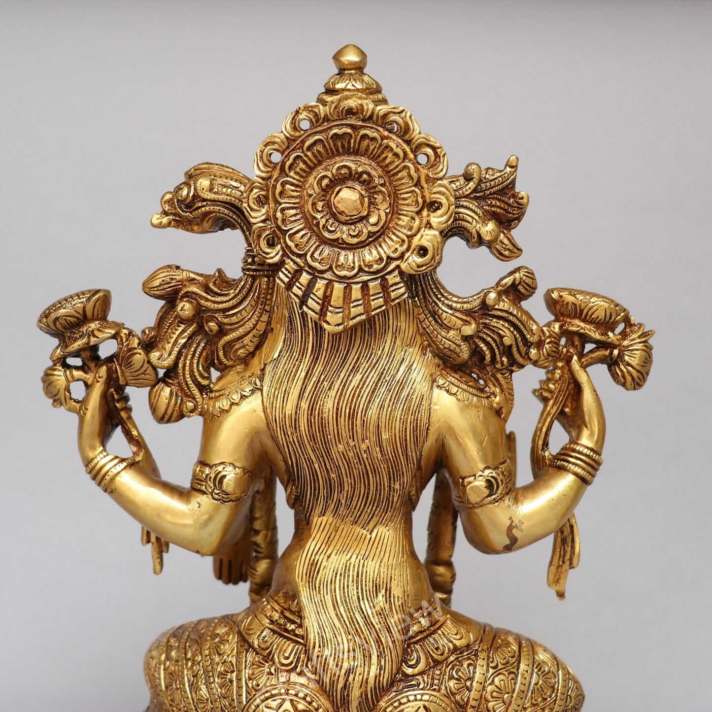 Brass Superfine Lakshmi Idol 15"