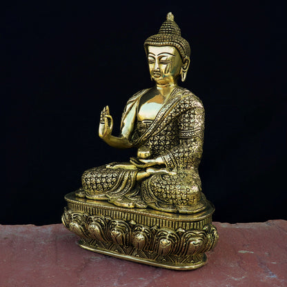 Brass Buddha Idol