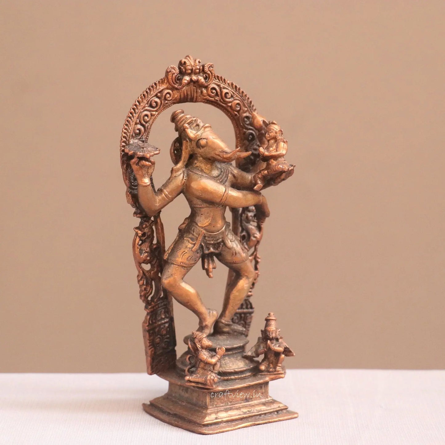 Pure Copper bhoovaraha Idol | Fine Craft | 16 CM Craftsview