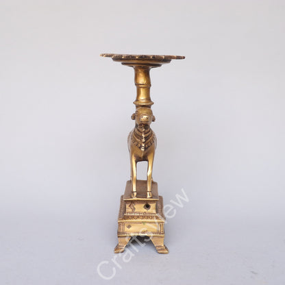 Brass Nandi Decorative Stand