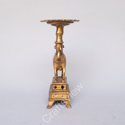 Brass Nandi Decorative Stand