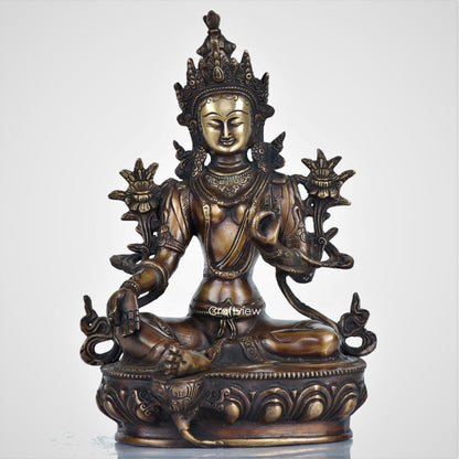 Brass Tara Idol 13"