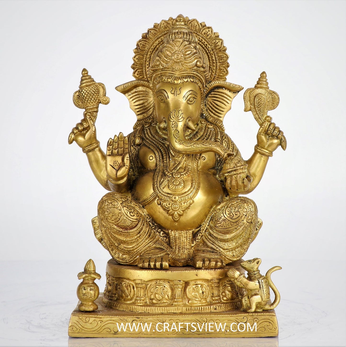 Brass Lord Ganesh Statue