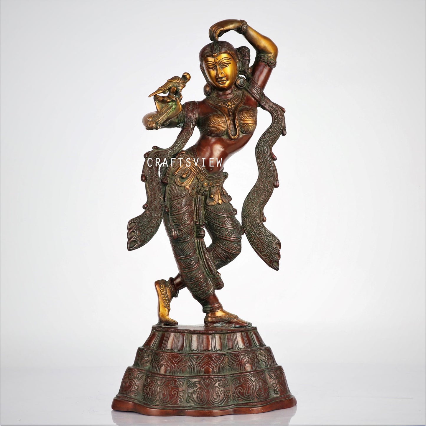 Brass Lady Decorative