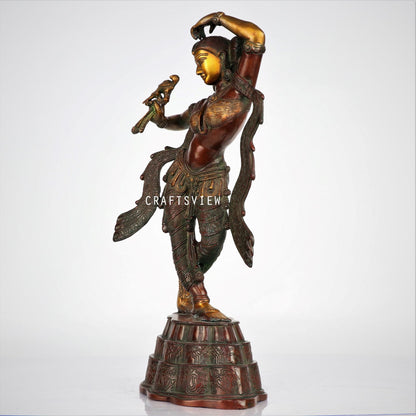 Brass Lady Decorative