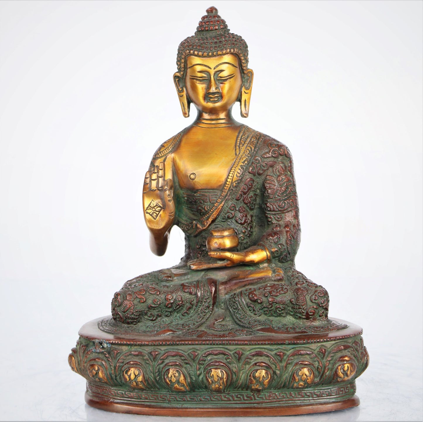 Blessing Buddha Statue 9"