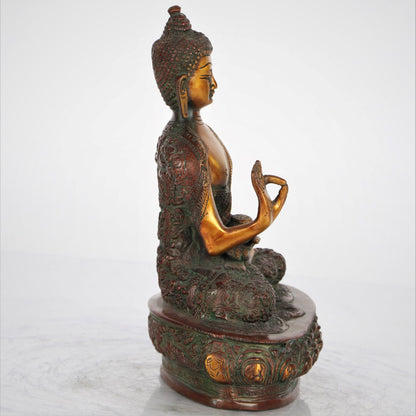 Blessing Buddha Statue 9"