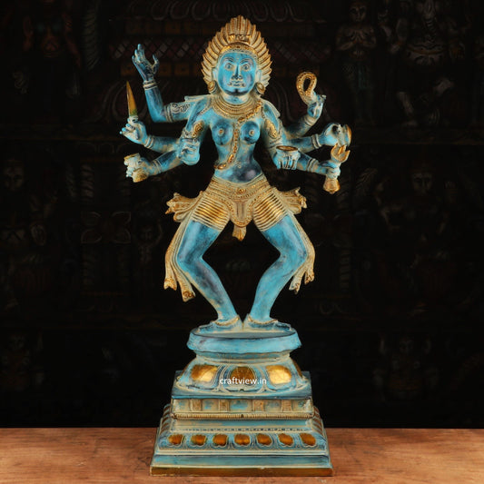 Brass Goddess Kali Statue a Powerful Embodiment of Shakti craftsview