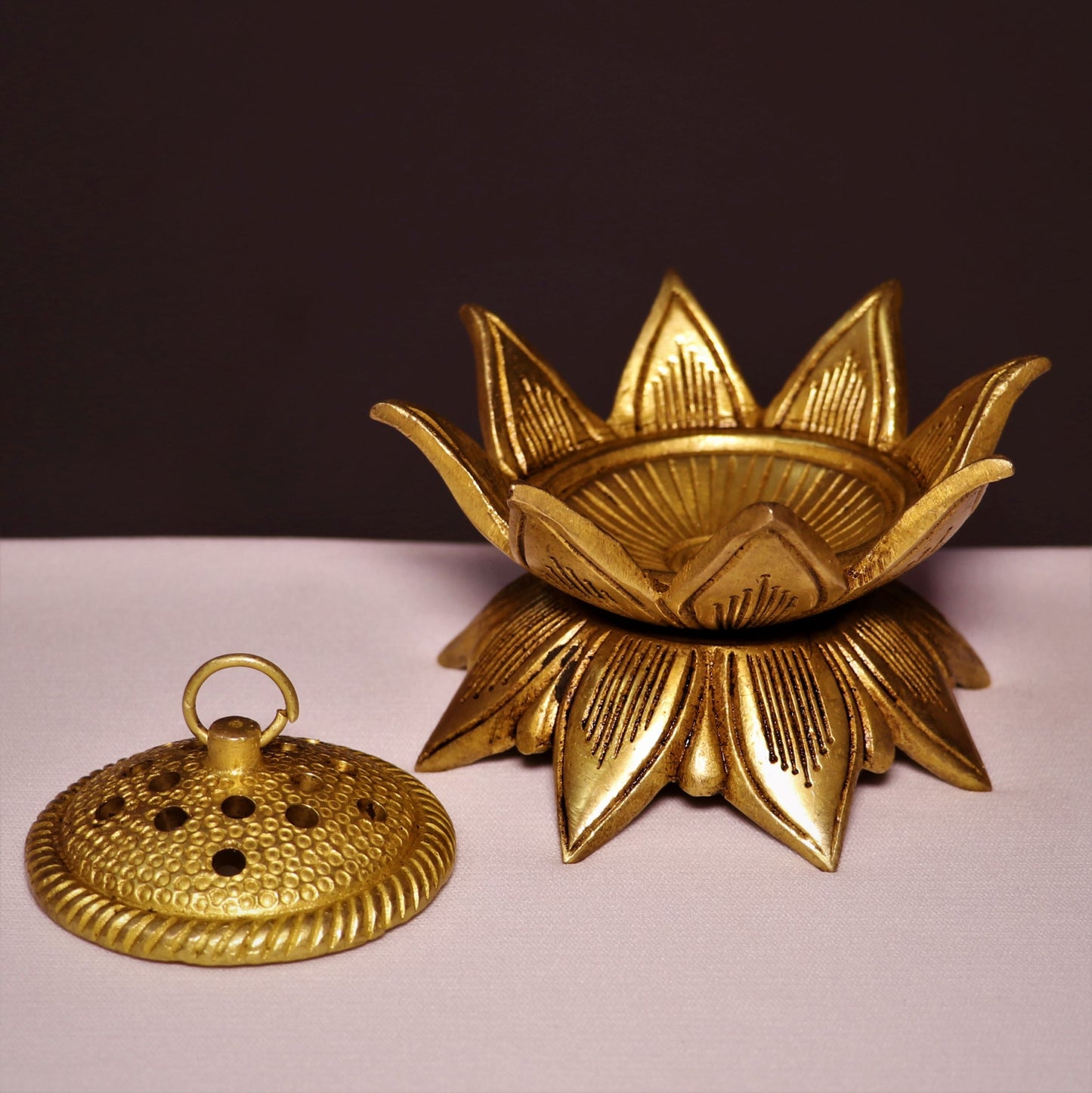 Brass Incense Burner Dhoop Daani