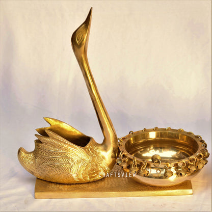 Brass Duck Urli Decor