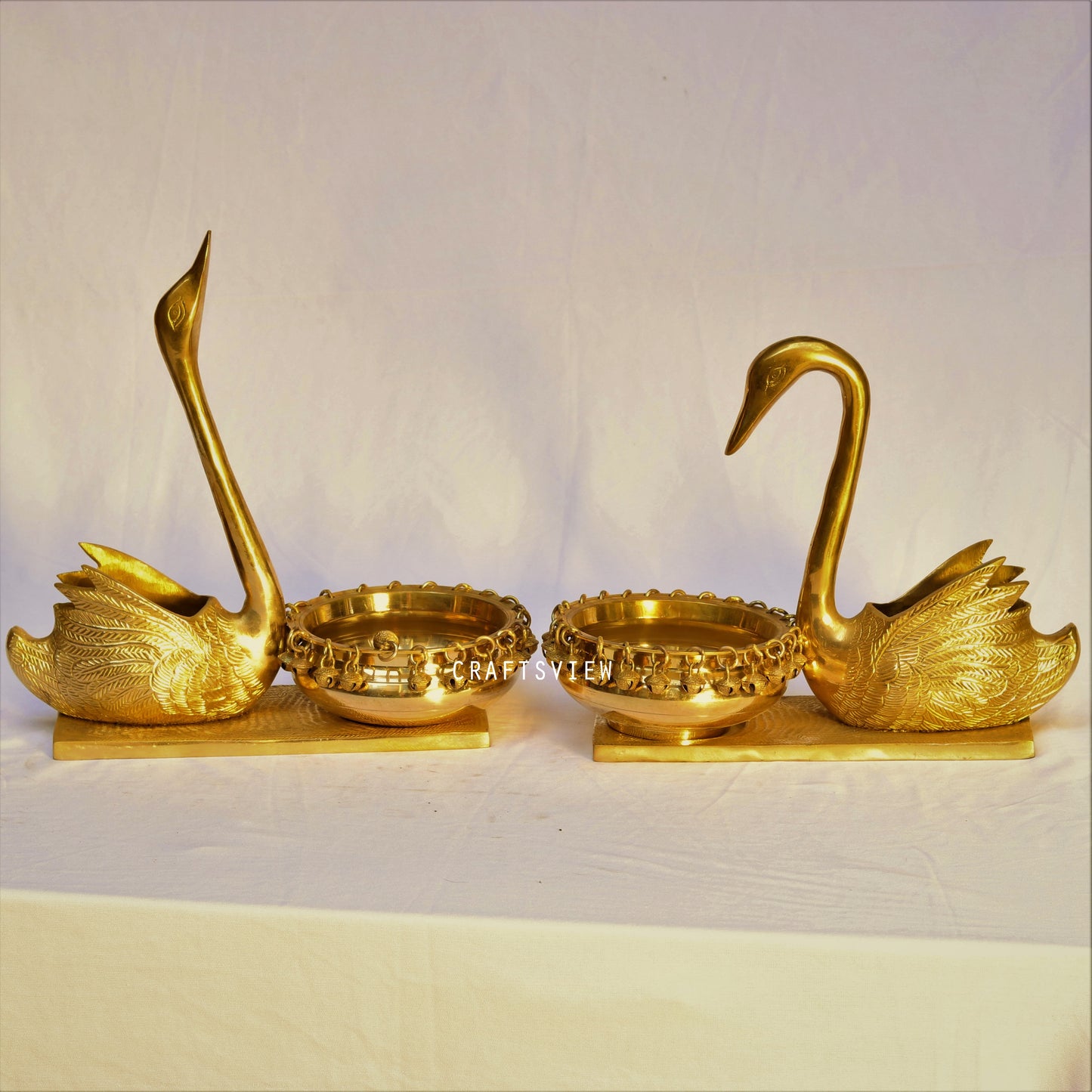 Brass Duck Urli Decor