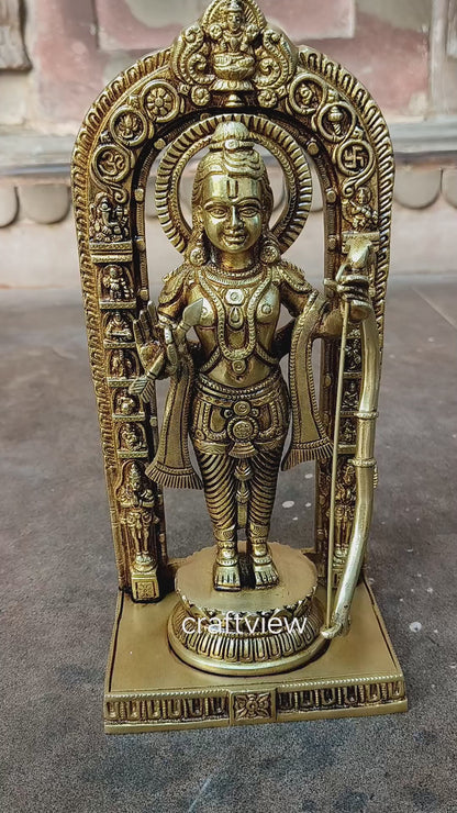 Brass Ram Lalla Statue