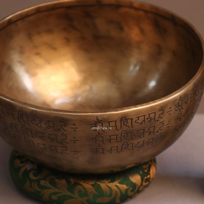 9" Himalayan Handcrafted Singing Bowl for Meditation