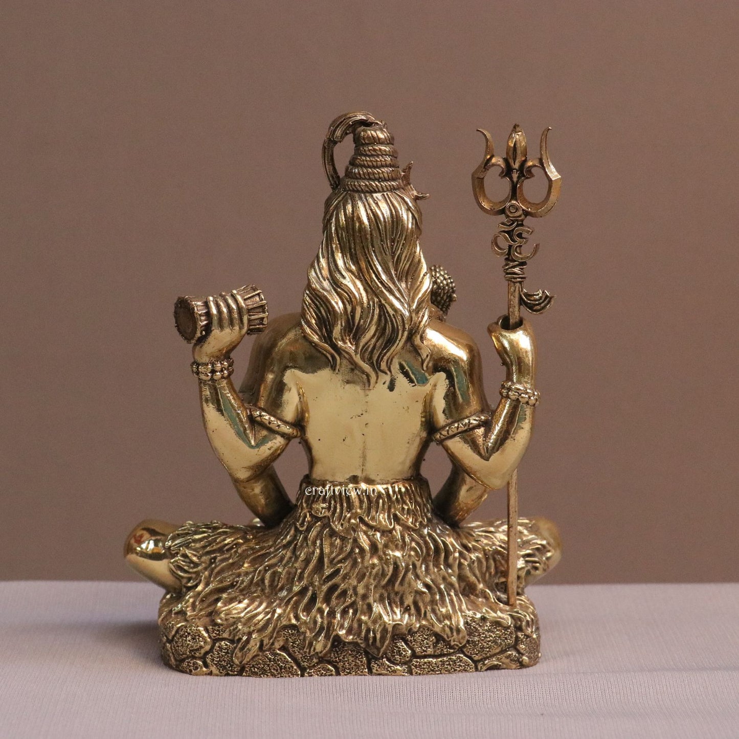 7" Superfine Lord Shiva | Brass Idols