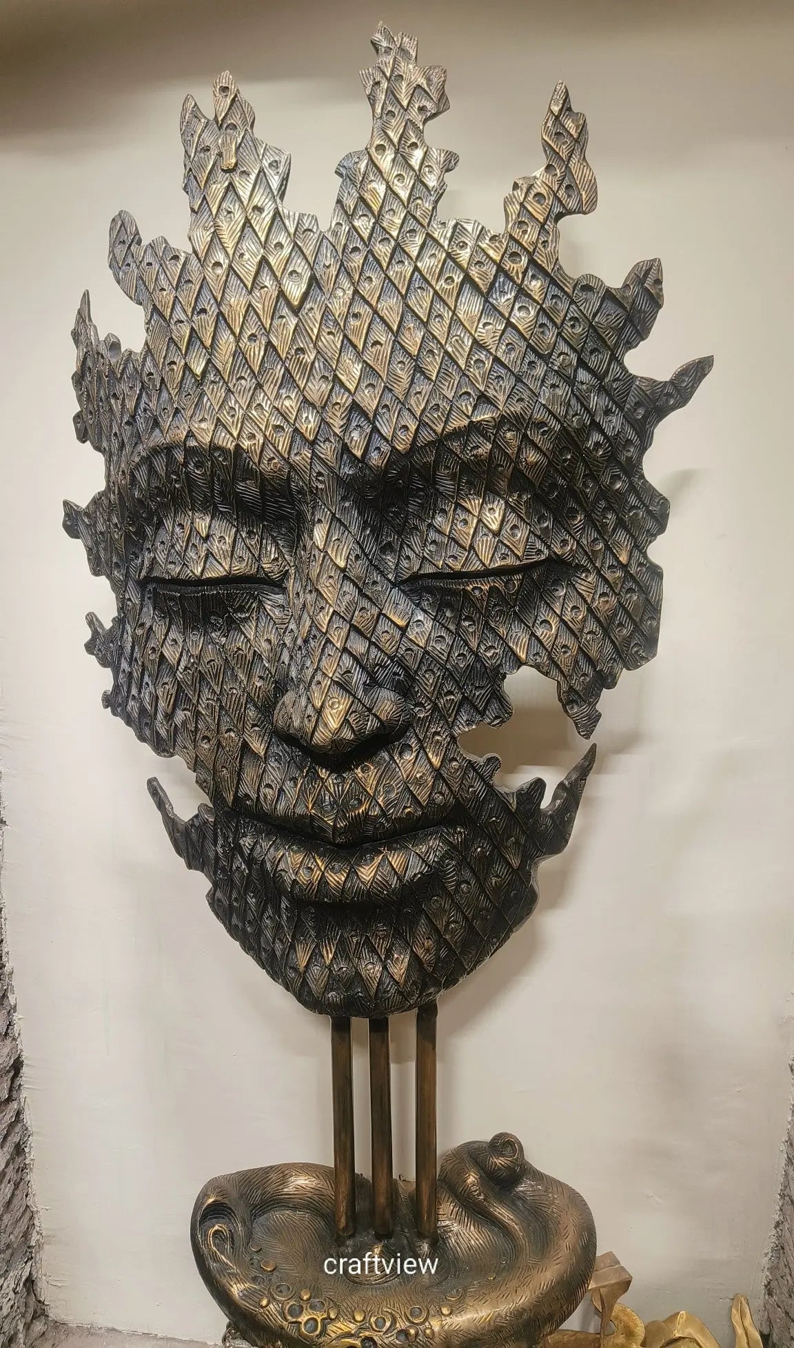 56" Buddha Modern Art Sculpture Home Decoration - Craftview