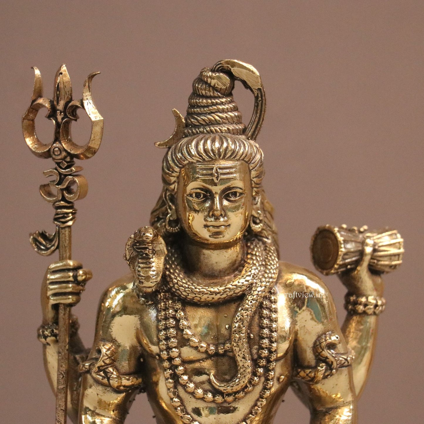 7" Superfine Lord Shiva | Brass Idols