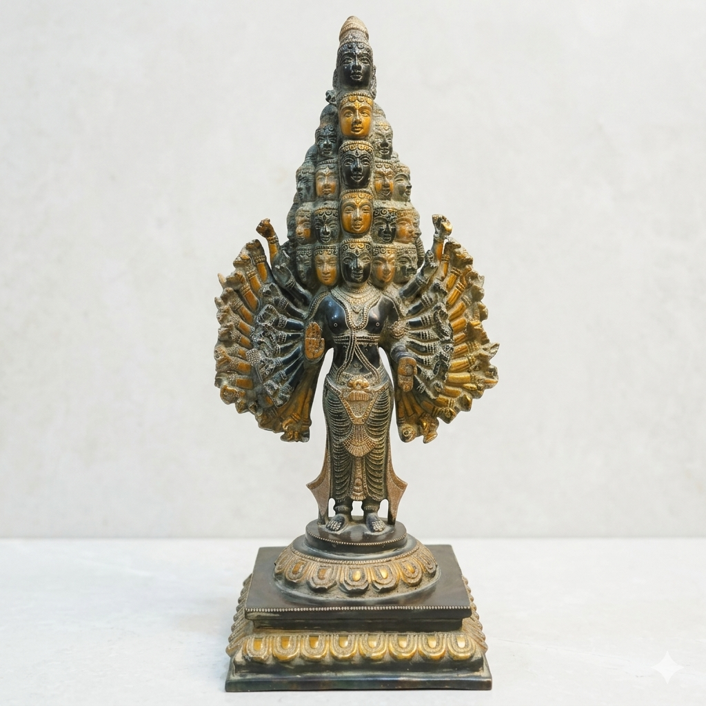 Artistic Lord Sambh Sada Shiva of Great Cosmic Beauty 23"