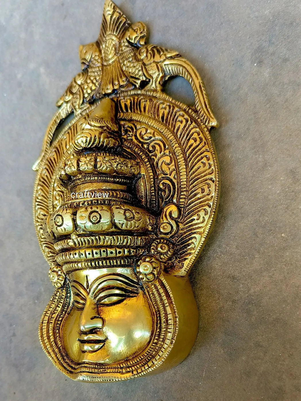 (Copy) Goddess Durga Wall Hanging Mask craftsview