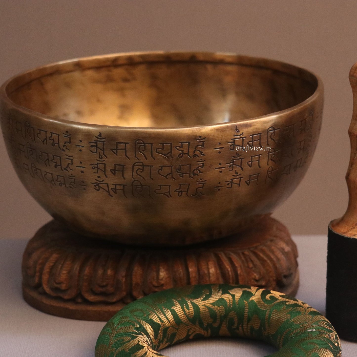 9" Himalayan Handcrafted Singing Bowl for Meditation