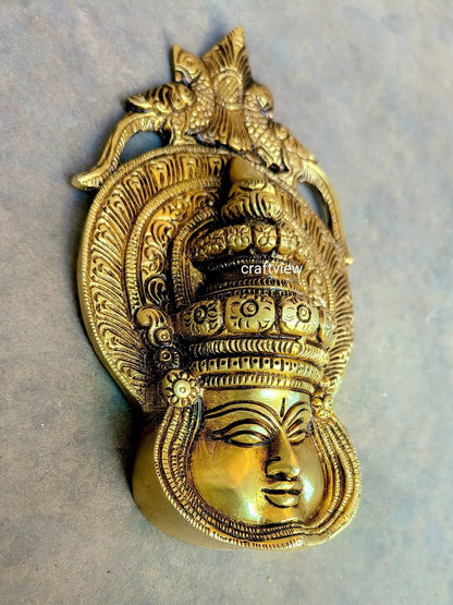 (Copy) Goddess Durga Wall Hanging Mask craftsview