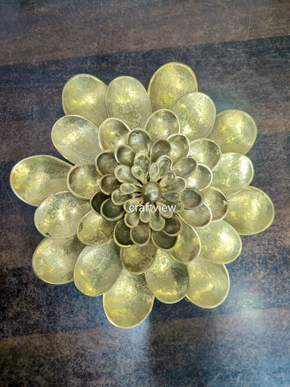 KALARAMBH Brass Wall Hanging Flower for Home Decor