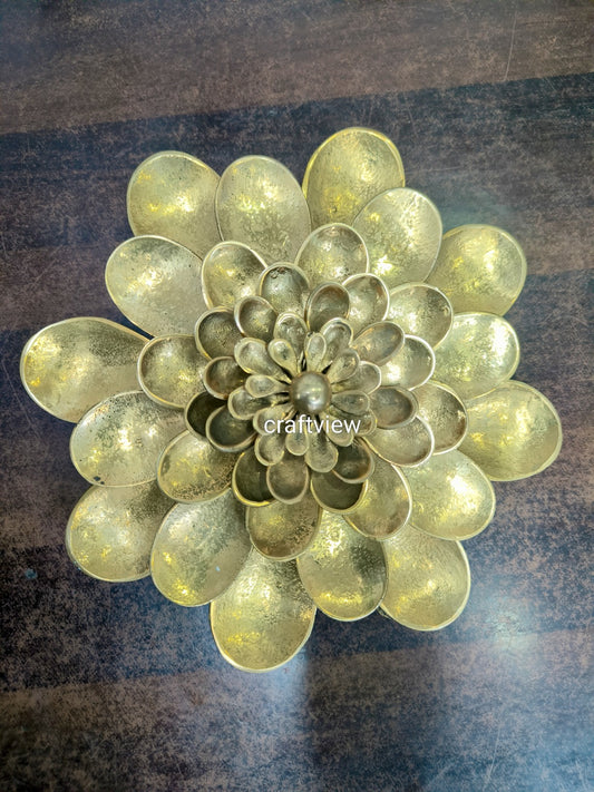 KALARAMBH Brass Wall Hanging Flower for Home Decor